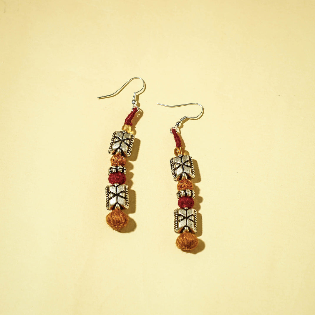 Blue Patwa Handcrafted Earrings main image 1