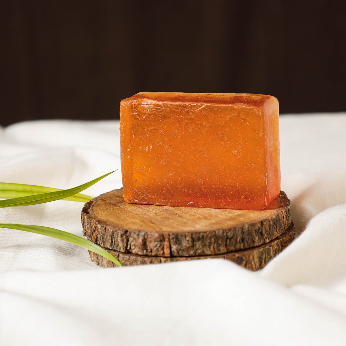 Bihra Handmade Natural Kesar Chandan Soap (100gm)