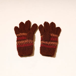 Kumaun Hand Knitted Woolen Gloves (Kids)
