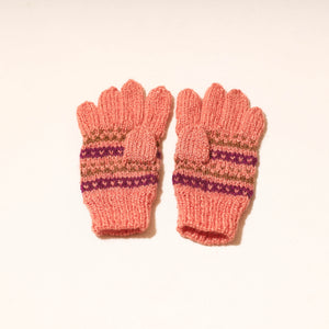 Kumaun Hand Knitted Woolen Gloves (Kids)