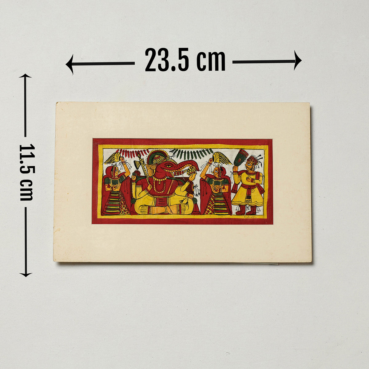 Traditional Phad Painting by Kalyan Joshi (5 x 9 in)