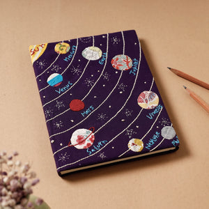 Handmade Applique Work Notebook (8 x 6 in)