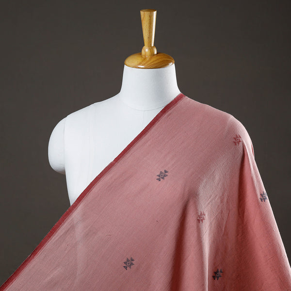Pink - Handloom Organic Kala Cotton Fabric 02