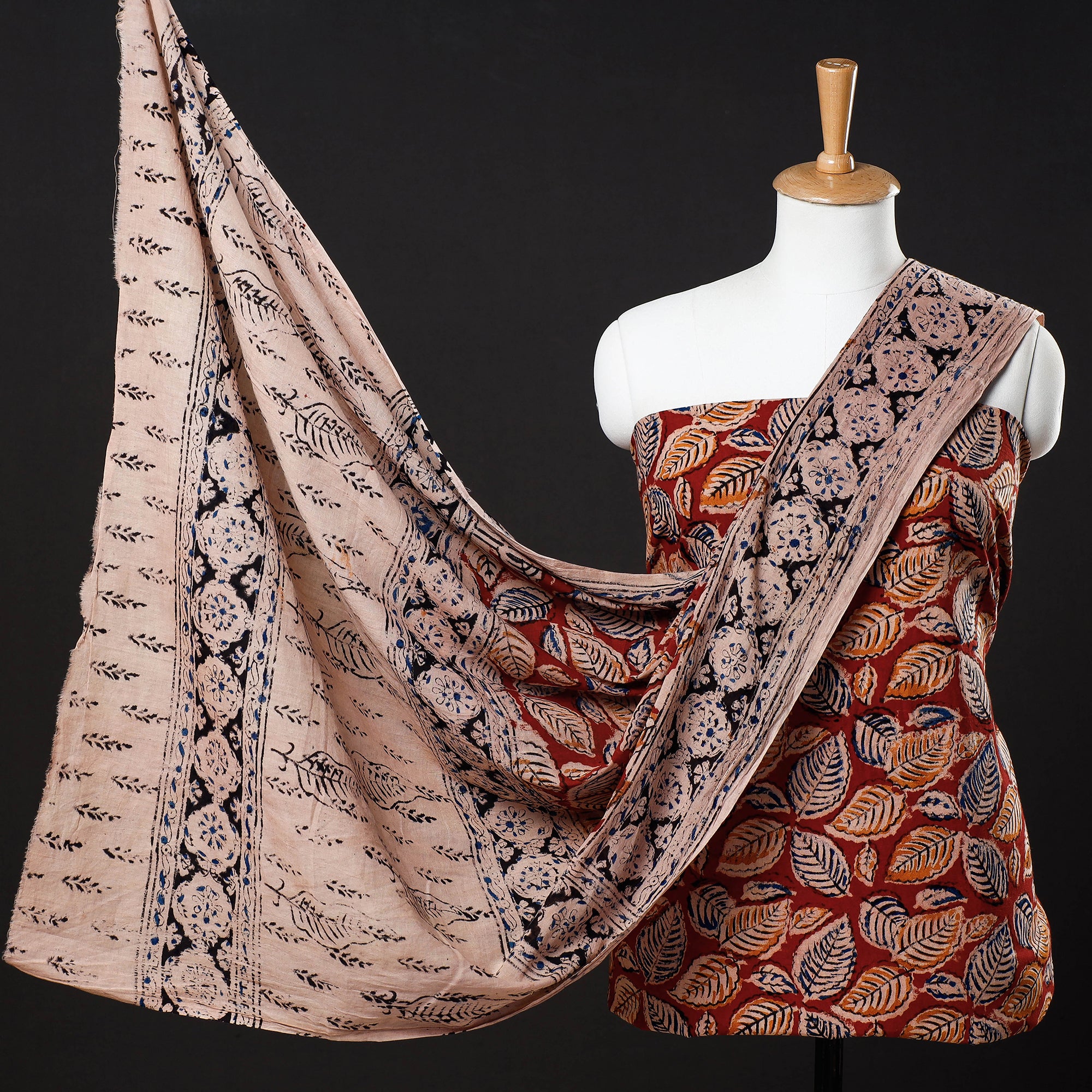 Kalamkari suit hotsell material online