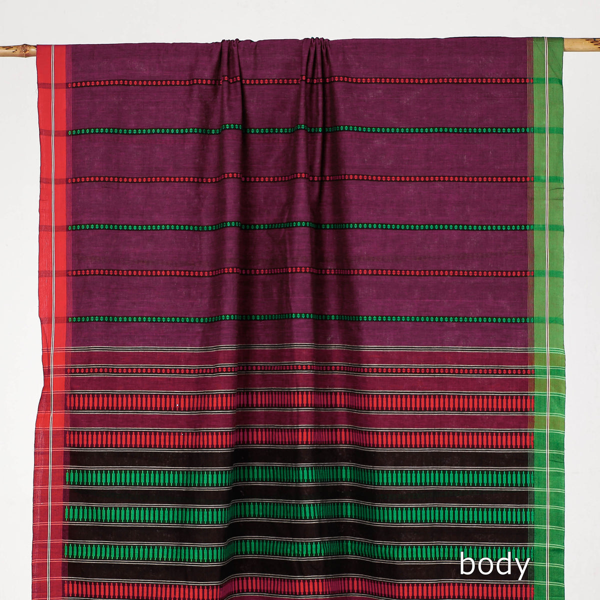 Begampuri Handloom Cotton Saree