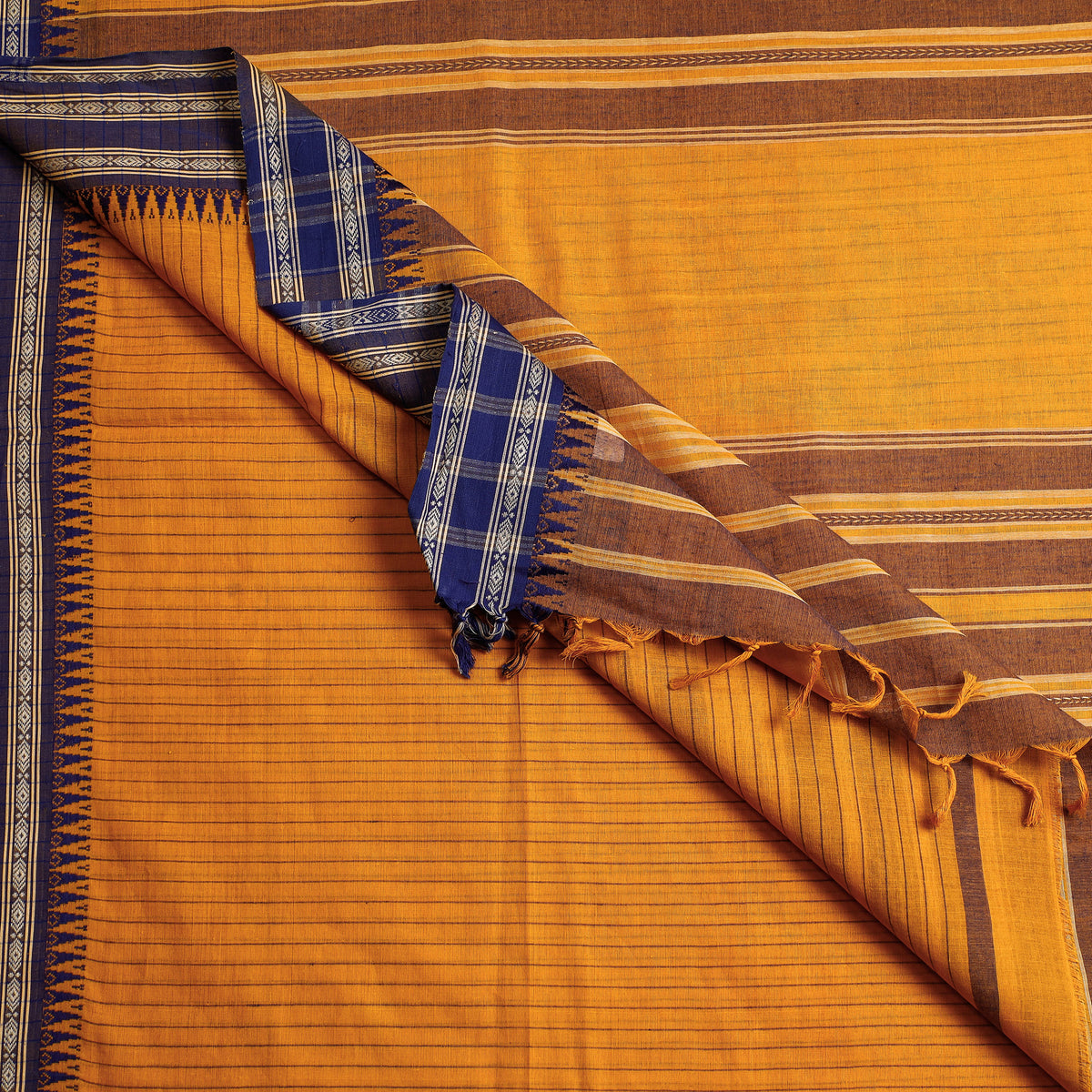Begampuri Handloom Cotton Saree