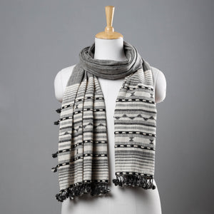 Organic Kala Cotton Kutch Weave Pure Handloom Stole