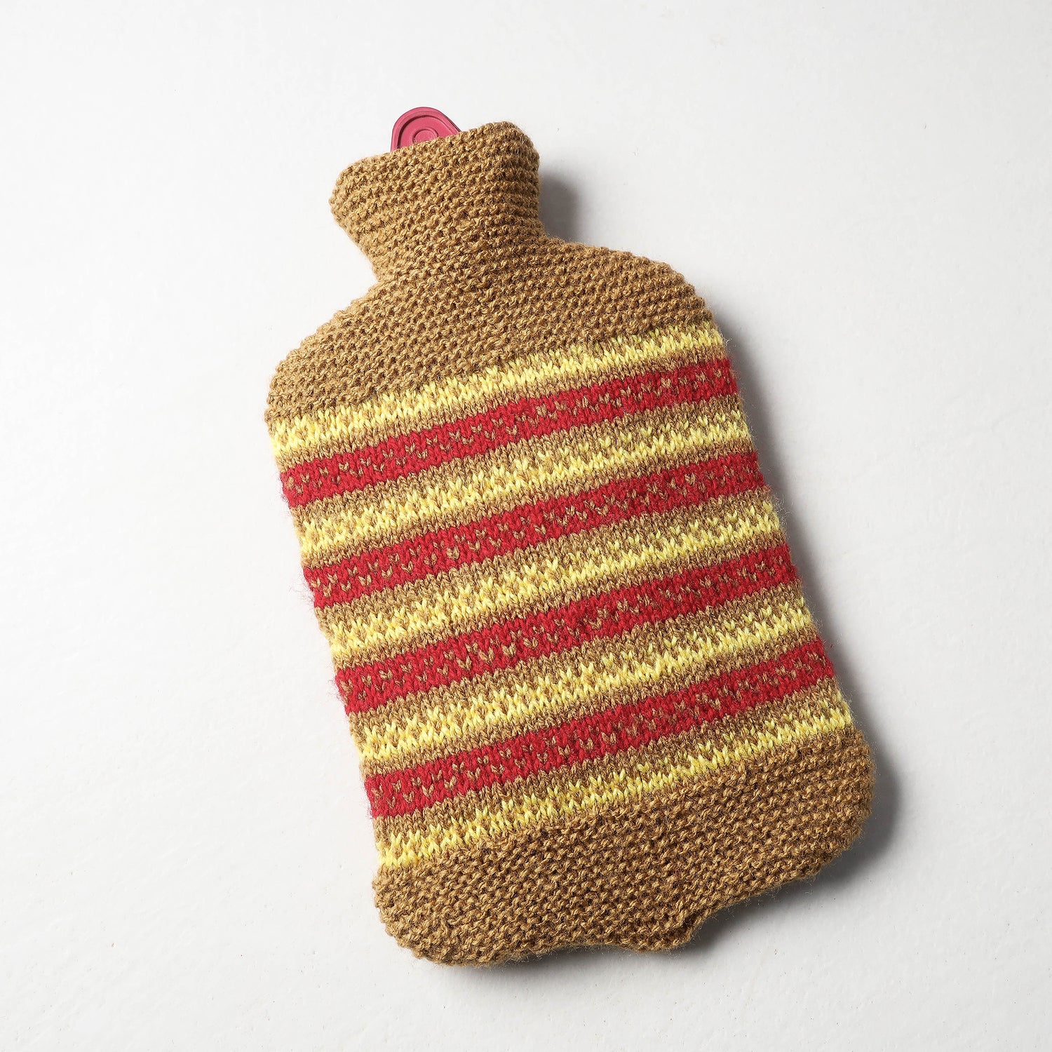 Kumaun Hand-knitted Woolen Hot Water Bottle Cover