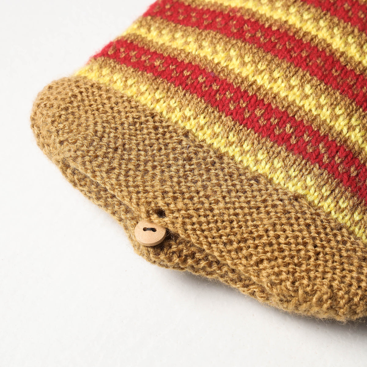 Kumaun Hand-knitted Woolen Hot Water Bottle Cover