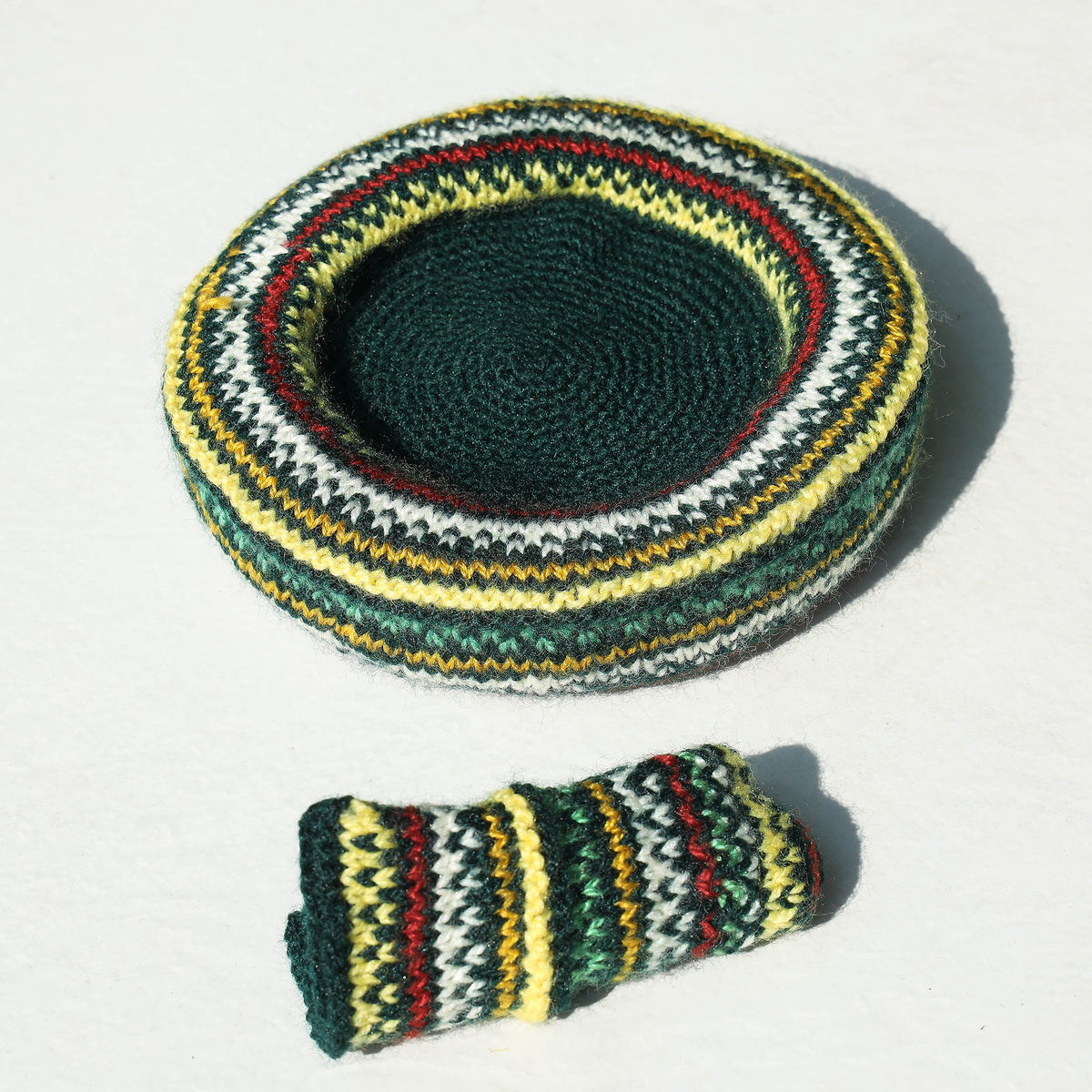 Kumaun Hand-knitted Woolen Tea Cozy Set