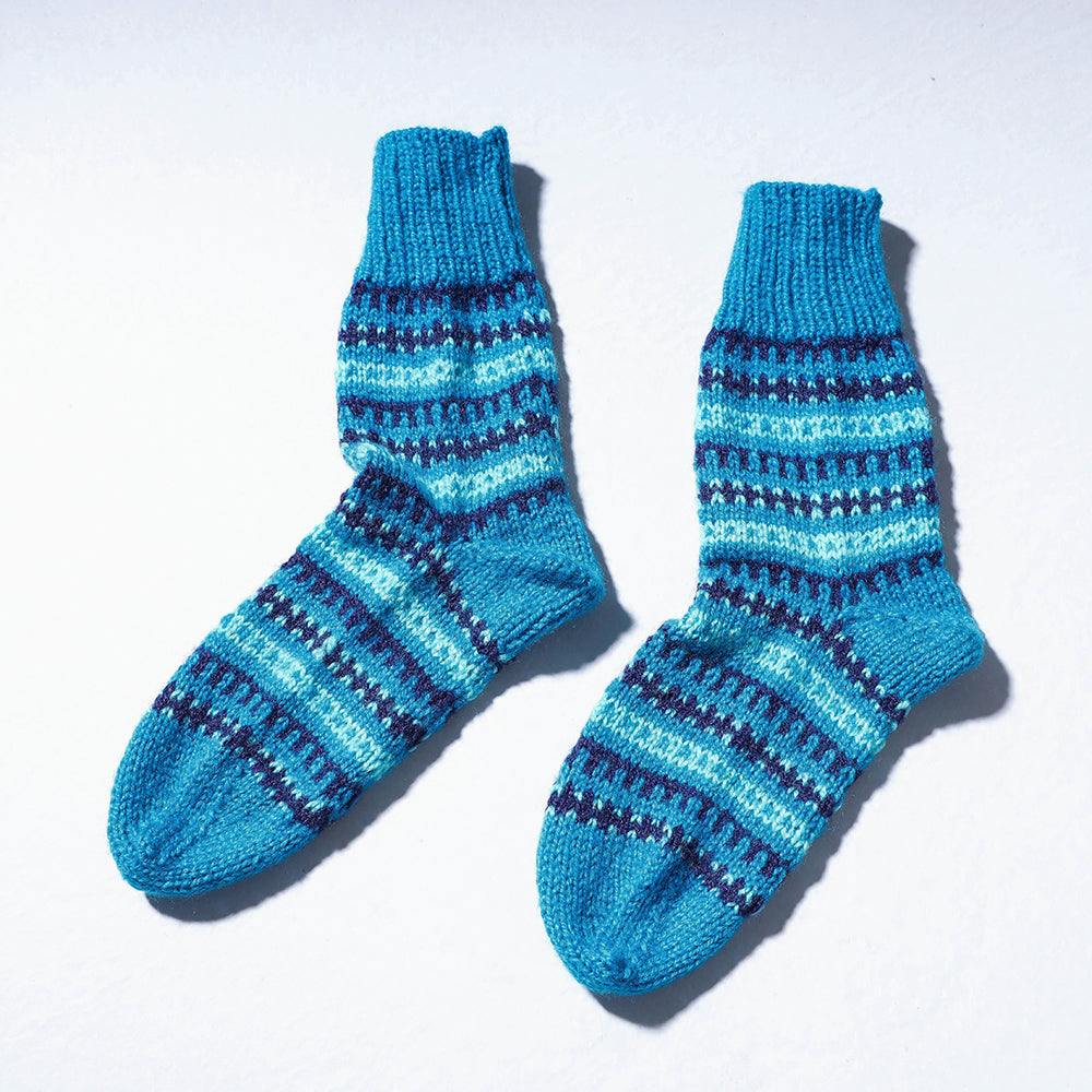 Kumaun Hand-knitted Woolen Socks (Adult)