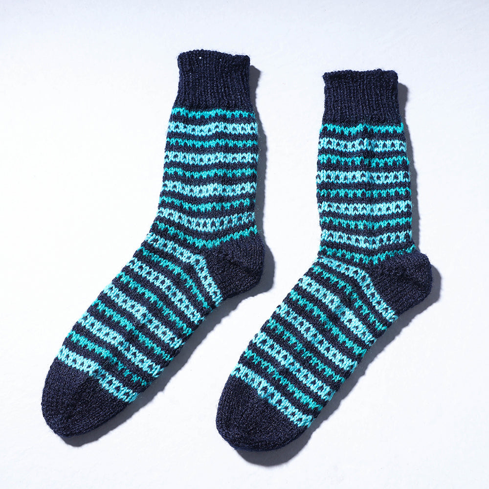 Kumaun Hand-knitted Woolen Socks (Adult)
