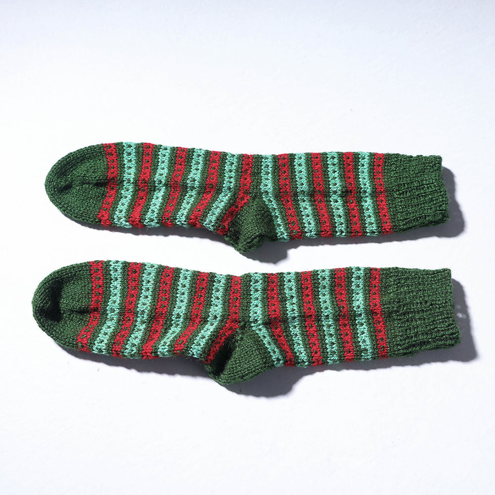 Kumaun Hand-knitted Woolen Socks (Adult)