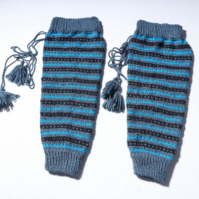 Kumaun Hand-knitted Woolen Leg Warmer