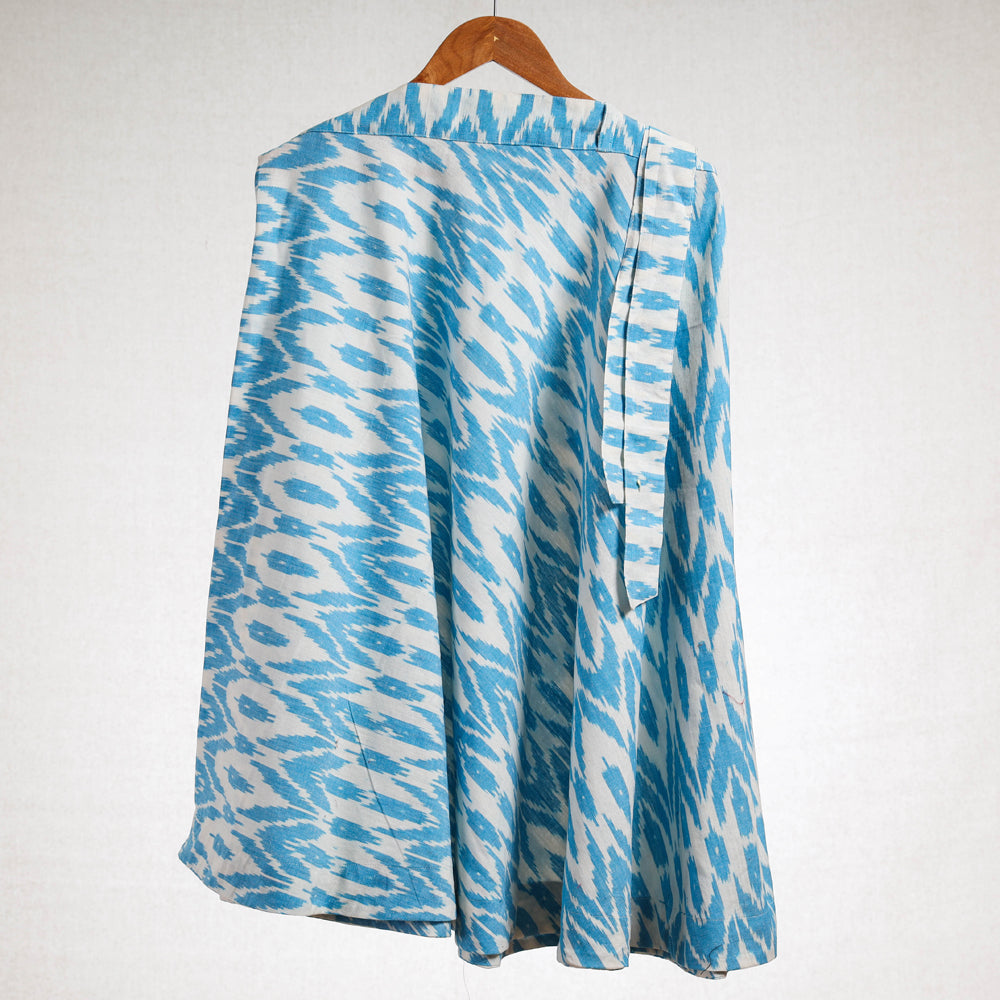 Wrap Around Pochampally Cotton Ikat Skirt