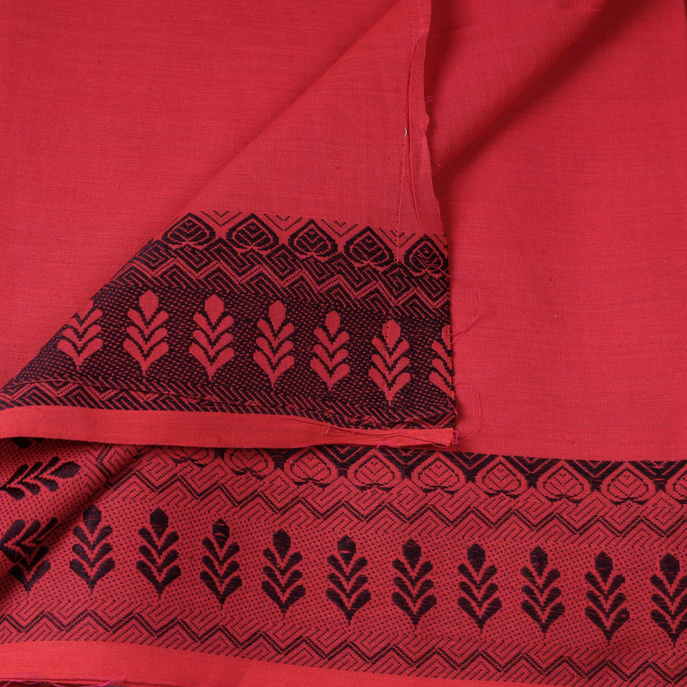 South Prewashed Dharwad Cotton Thread Border Fabric