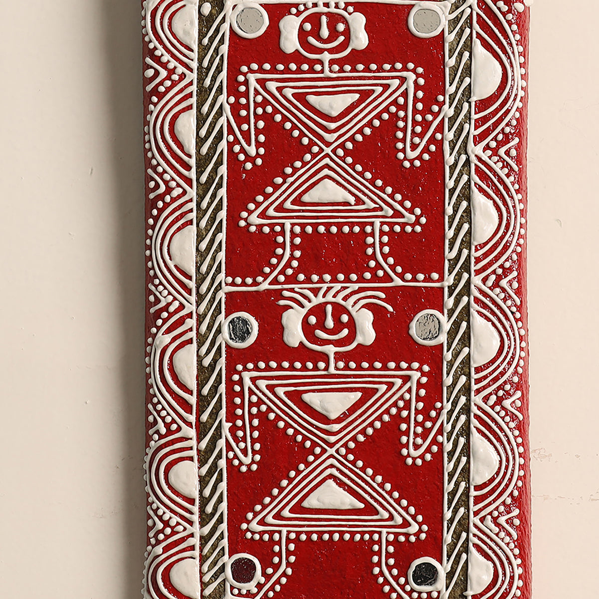 Mandana Art Handpainted Paper Mache Wall Frame (12 x 6 in)