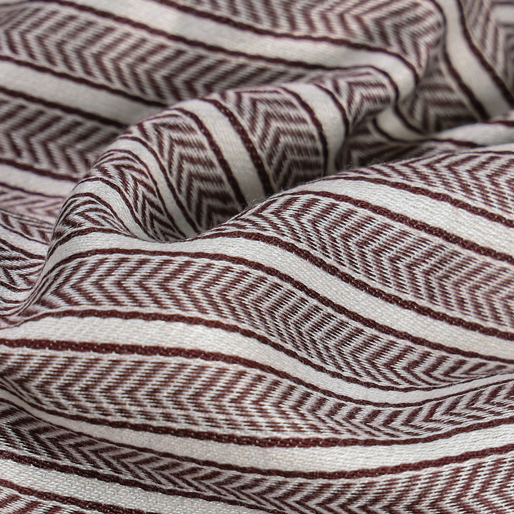 Pure Handloom Mashru Silk Cotton Fabric by Khamir