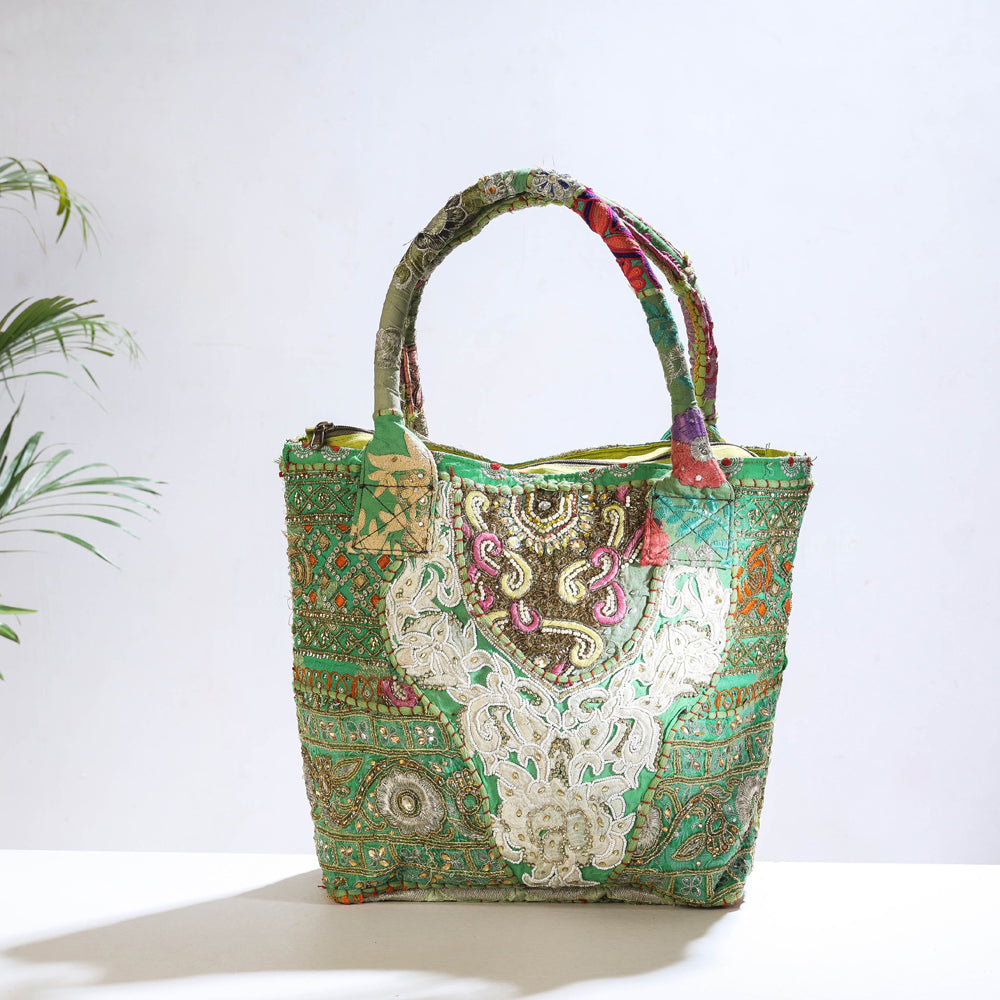 Banjara Moti Work Embroidery Shoulder Bag