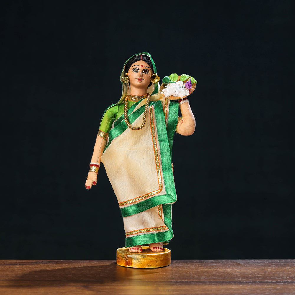 Traditional Handmade Pujarini Doll