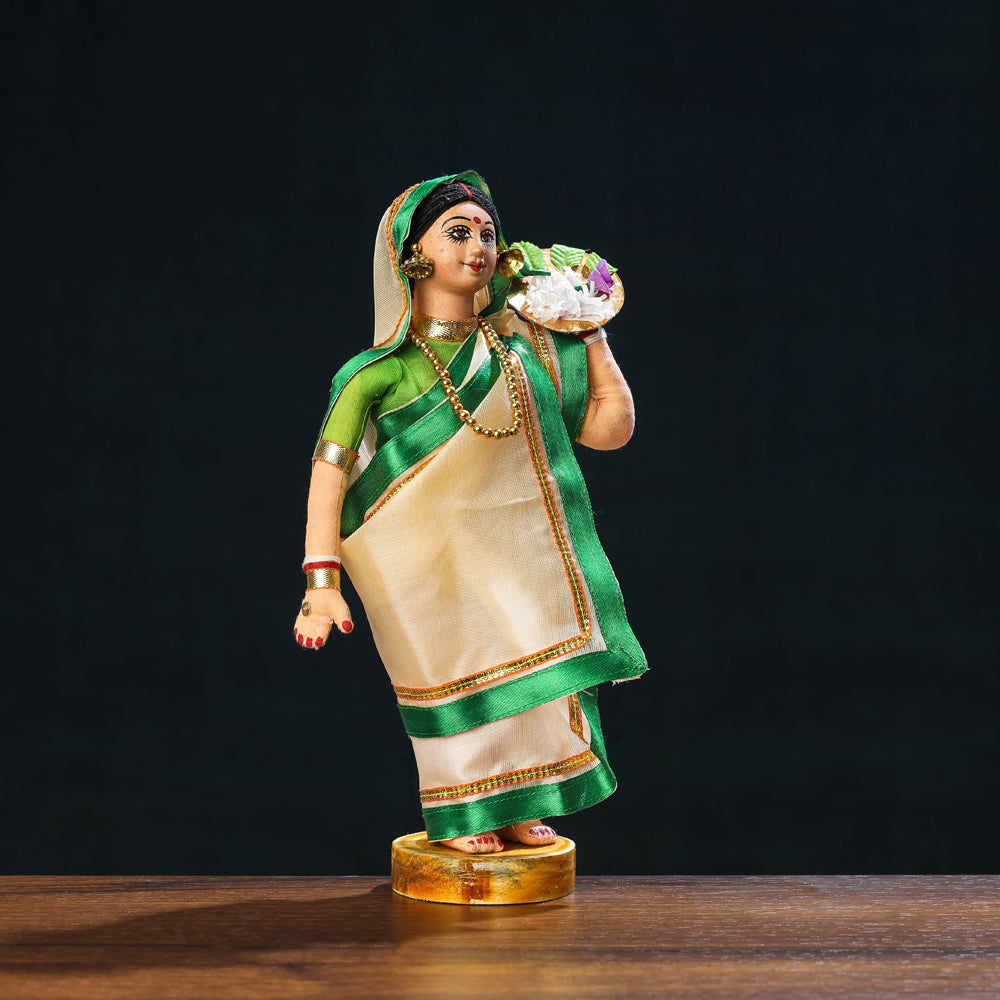 Traditional Handmade Pujarini Doll