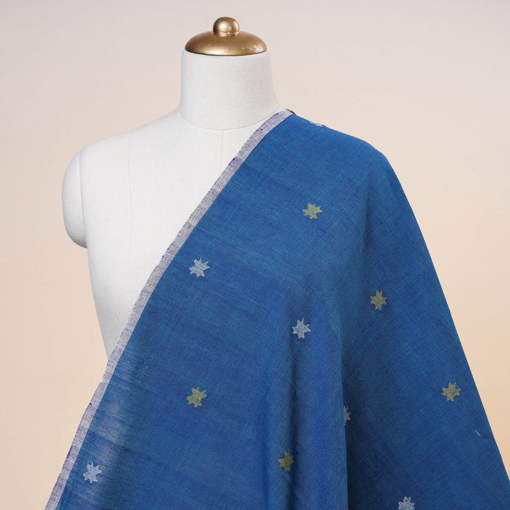 Godavari Jamdani Buti Pure Handloom Cotton Fabric