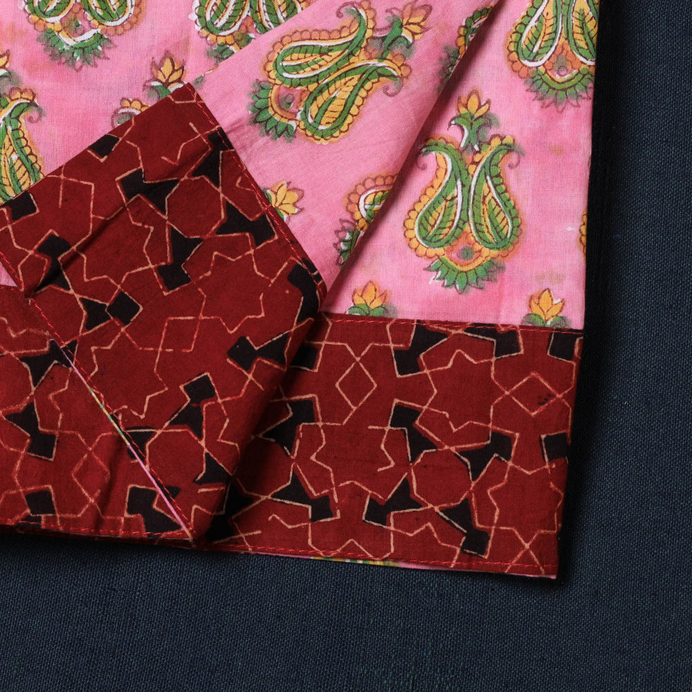 Rangoli Cotton Blouse Material by Jalpari