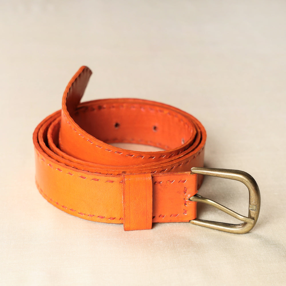 Kutch Handmade Pure Leather Belt (Upto 40 in)