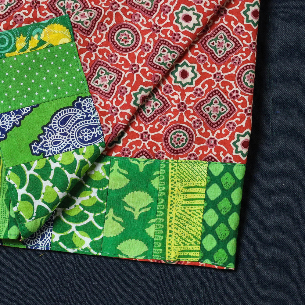 Rangoli Cotton Blouse Material by Jalpari