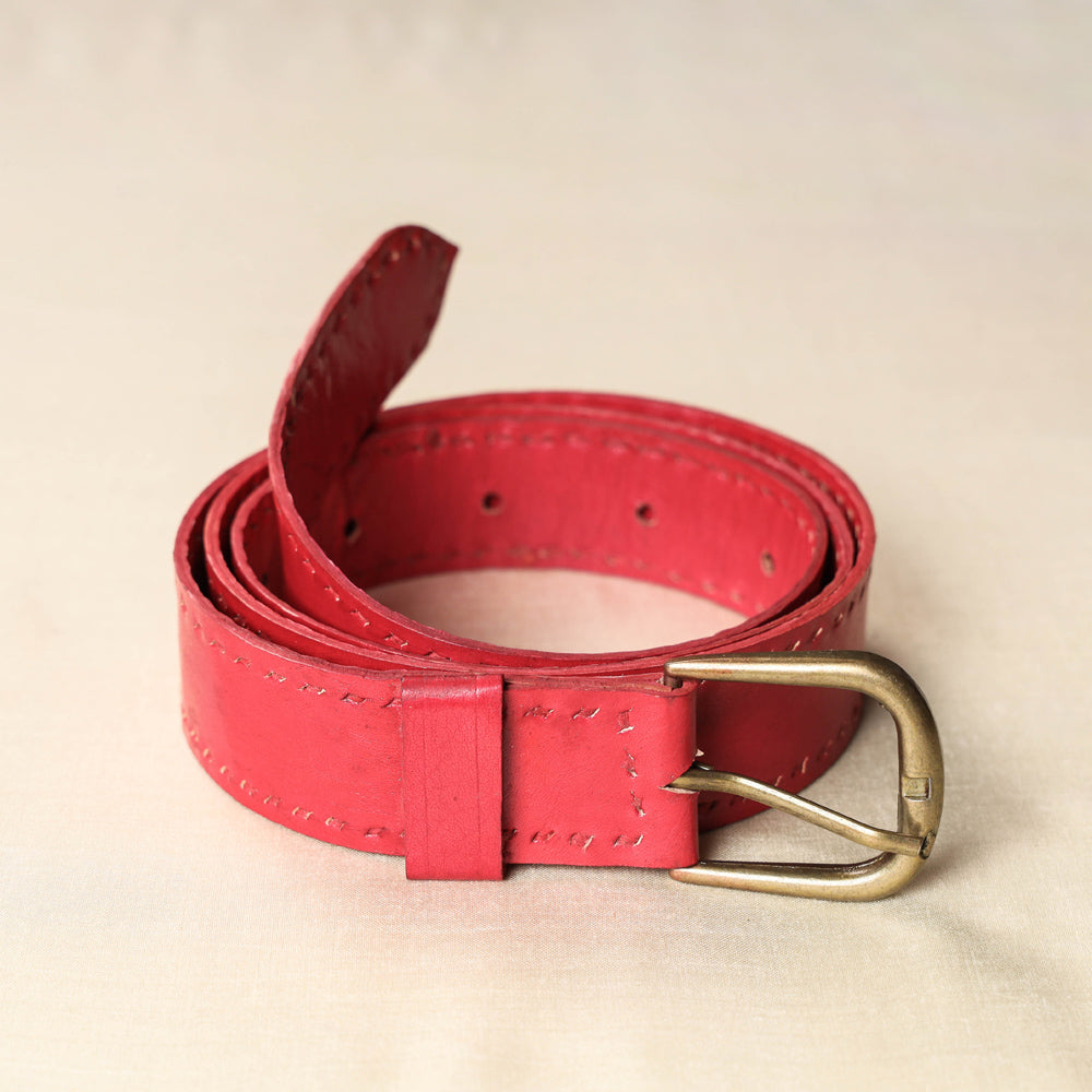 Kutch Handmade Pure Leather Belt (Upto 40 in)