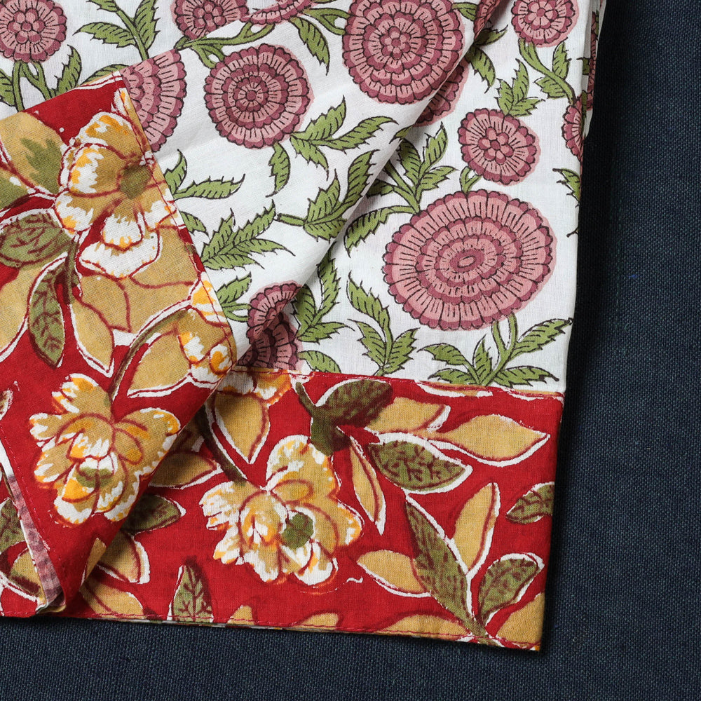 Rangoli Cotton Blouse Material by Jalpari