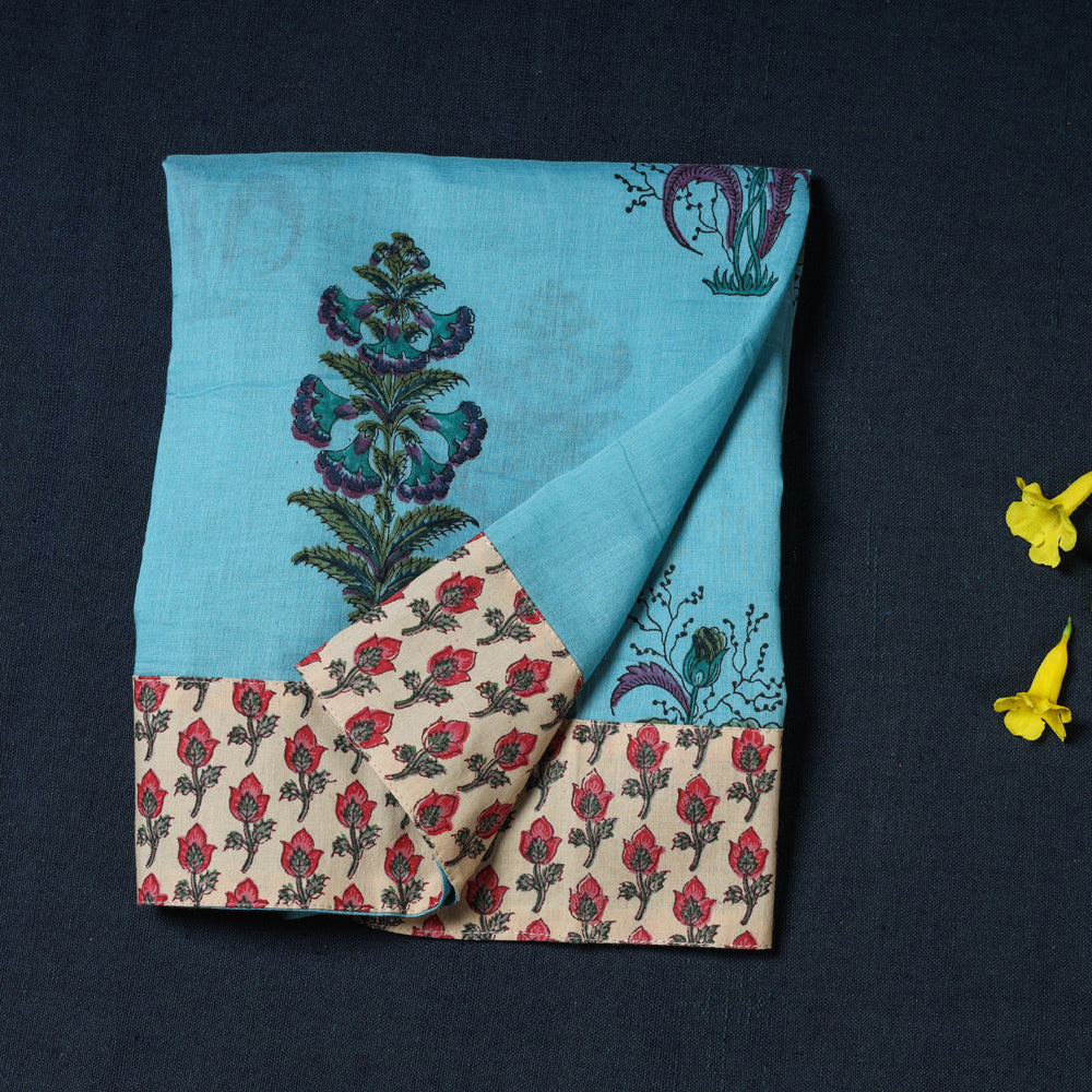 Rangoli Cotton Blouse Material by Jalpari