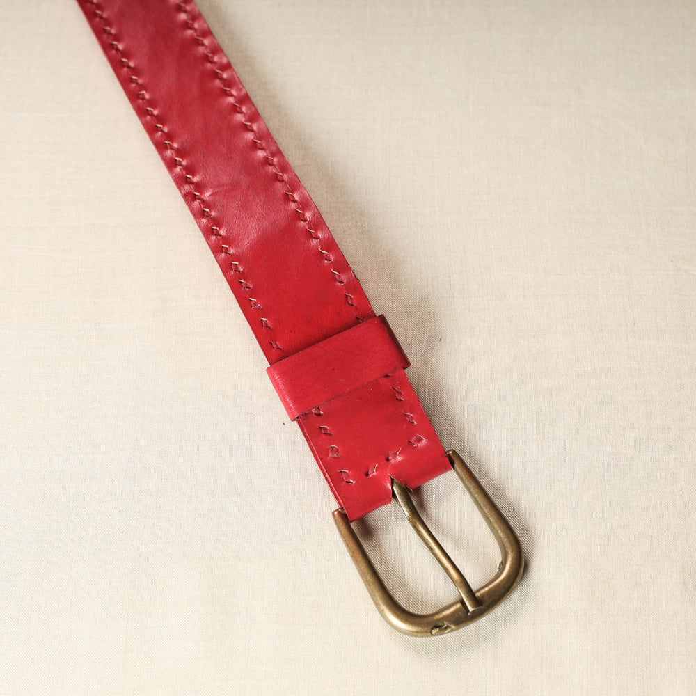 Kutch Handmade Pure Leather Belt (Upto 40 in)