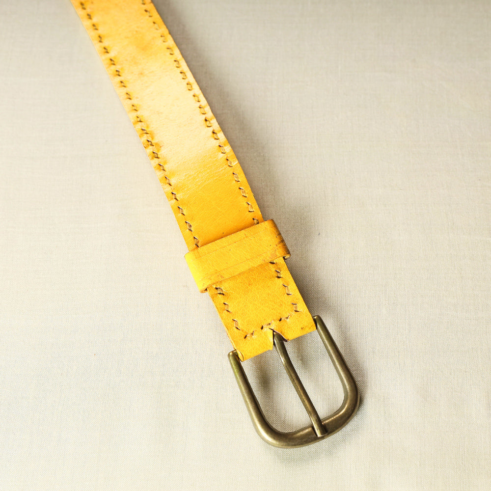 Kutch Handmade Pure Leather Belt (Upto 40 in)