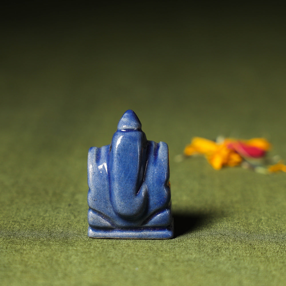 Ganesha - Handmade Ceramic God Idol (1.5 in)