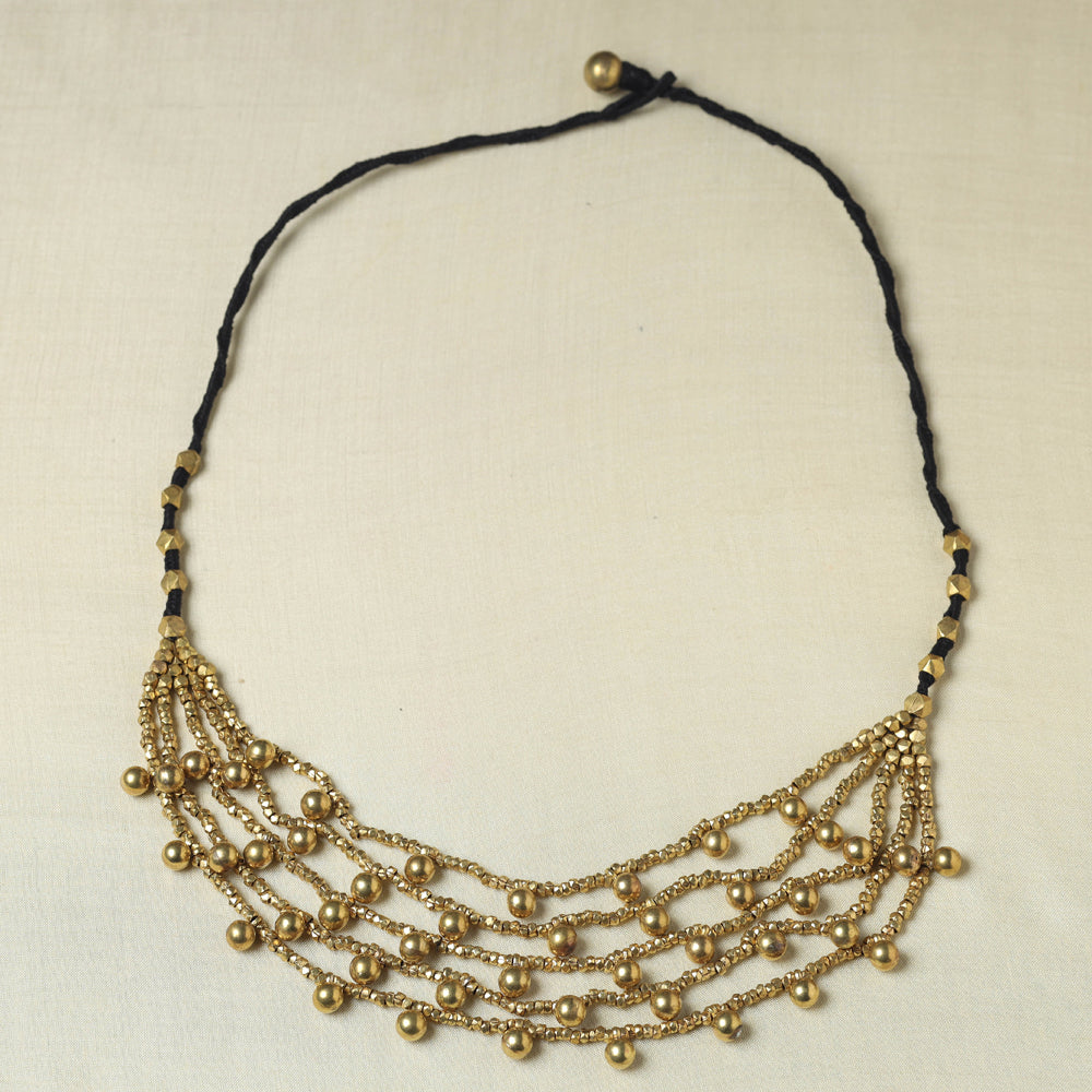 Tribal Odisha Dokra Threadwork Necklace