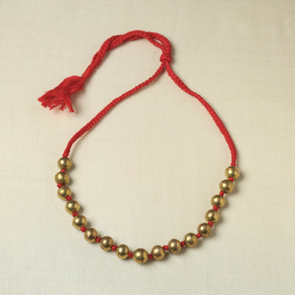 Tribal Odisha Dokra Threadwork Necklace