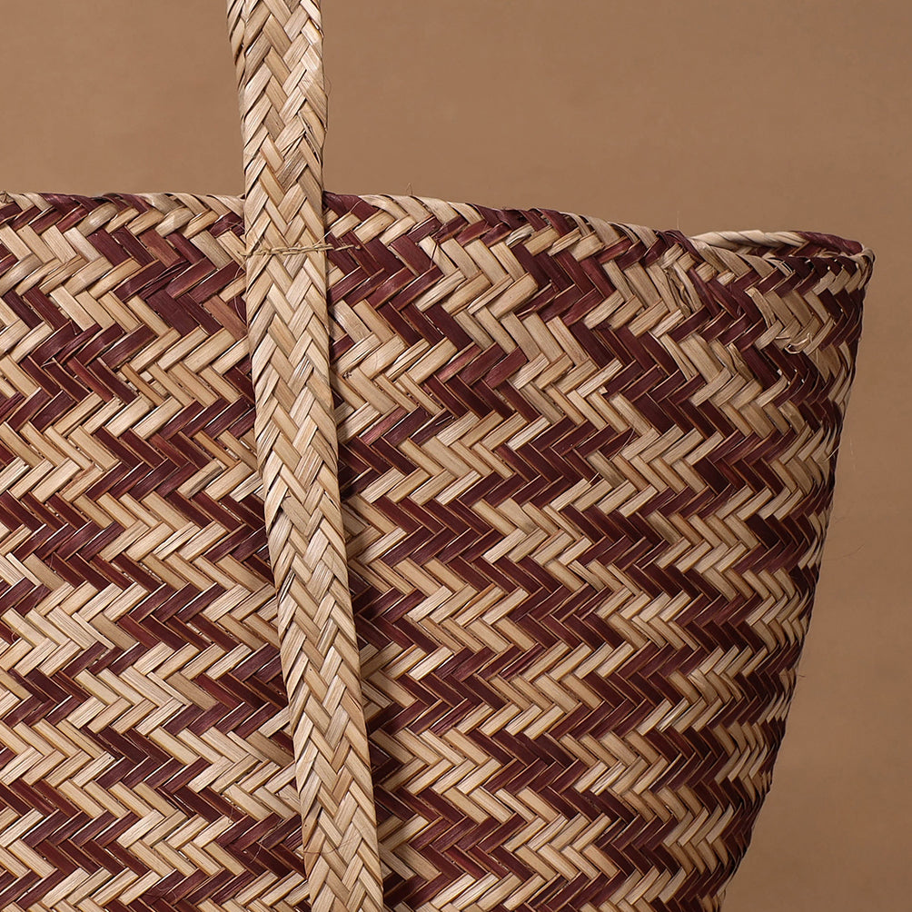 Handmade Water Hyacinth Shoulder Bag from Assam