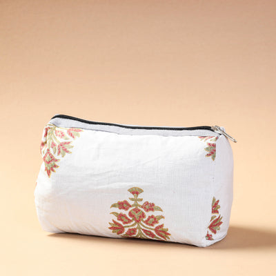 Handmade Cotton Fabric Toilet Pouch