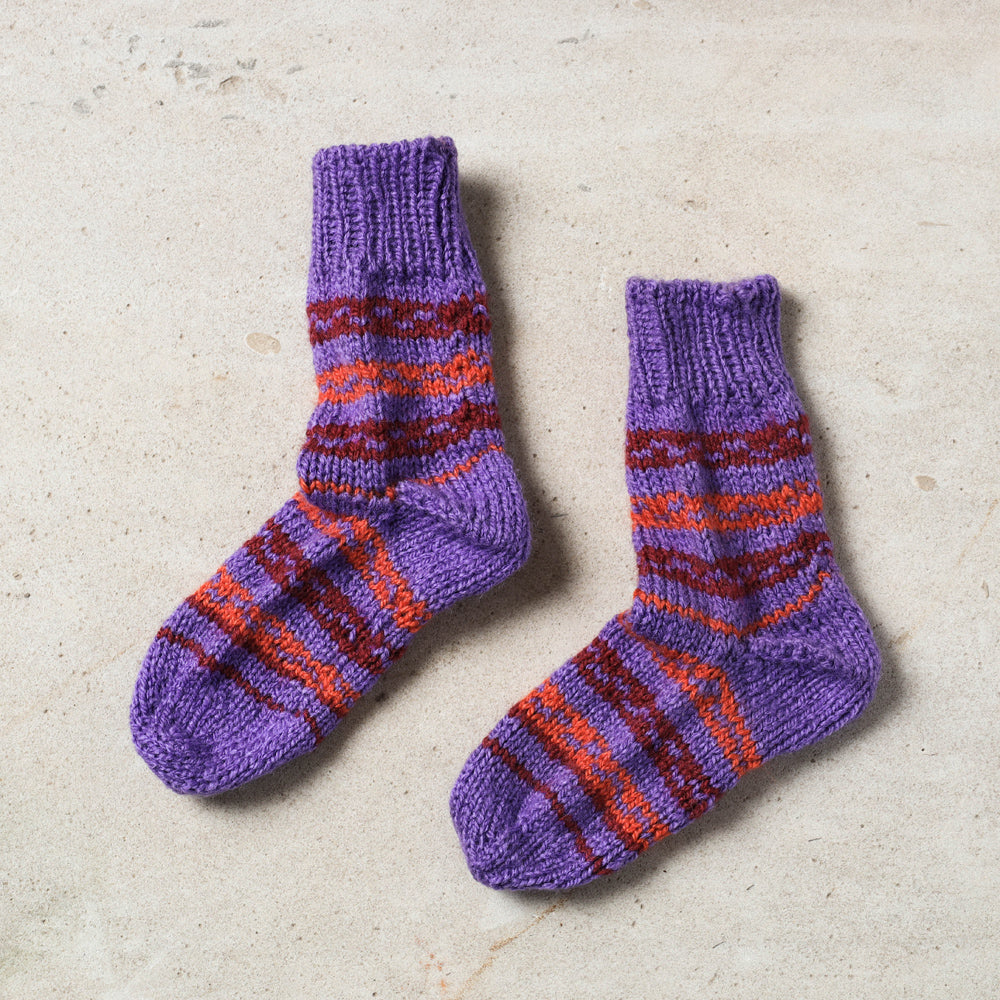 Kumaun Hand-knitted Woolen Socks - Kids