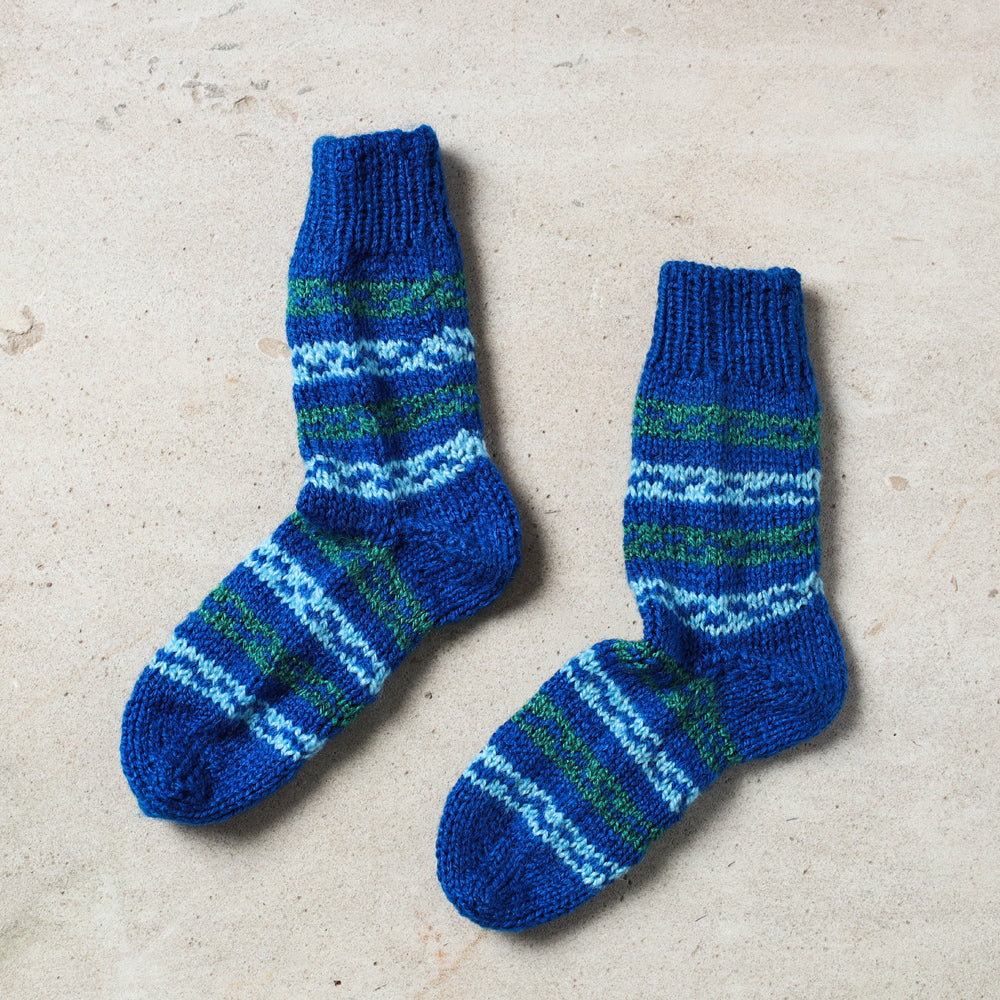 Kumaun Hand-knitted Woolen Socks - Kids