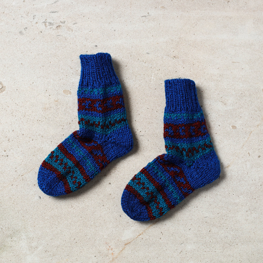Kumaun Hand-knitted Woolen Socks - Kids