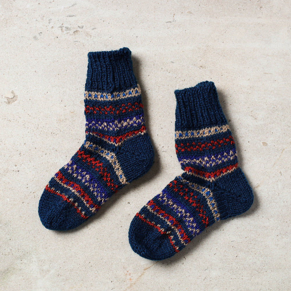 Kumaun Hand-knitted Woolen Socks - Kids