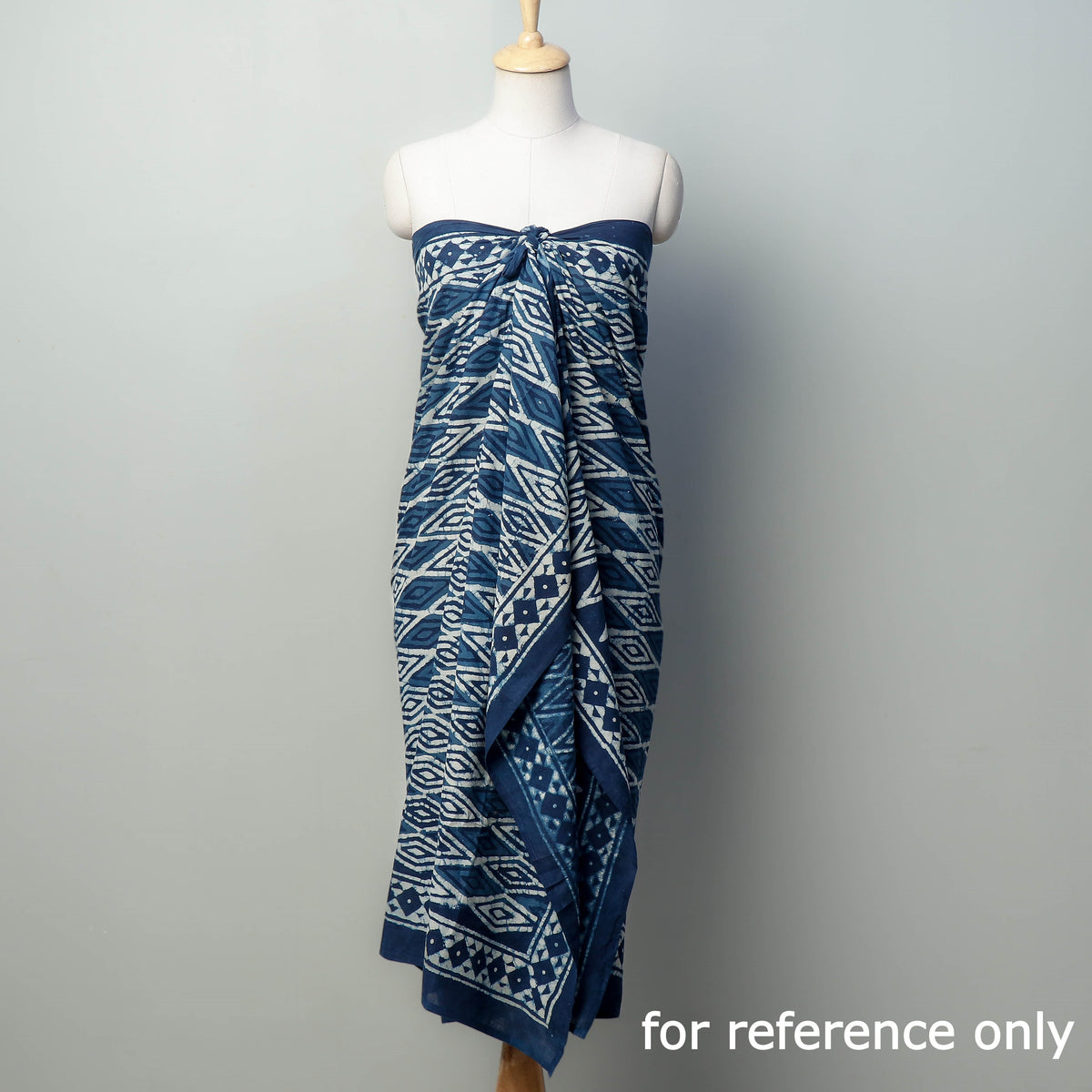 Shibori Tie-Dye Soft Cotton Dupatta/Wrap Sarong Pareo/Beach Wear