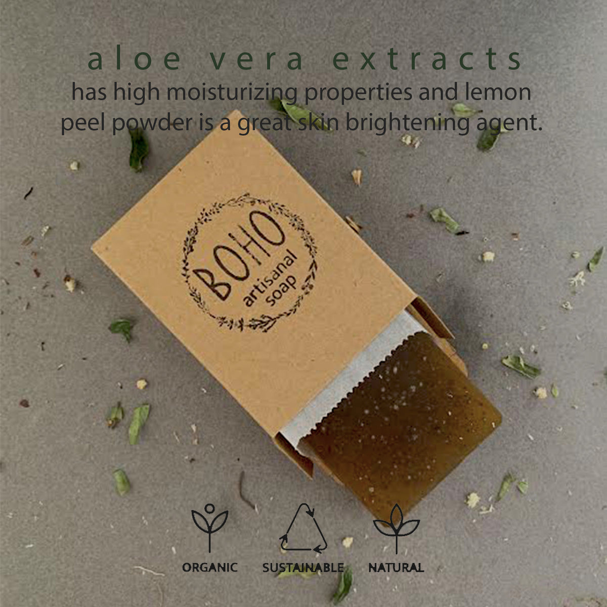 Aloevera - Handmade Boho Artisanal Soap