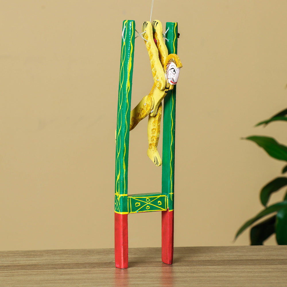 Gymnastics Toy - Handpainted Wooden Toy / Home Decor Item