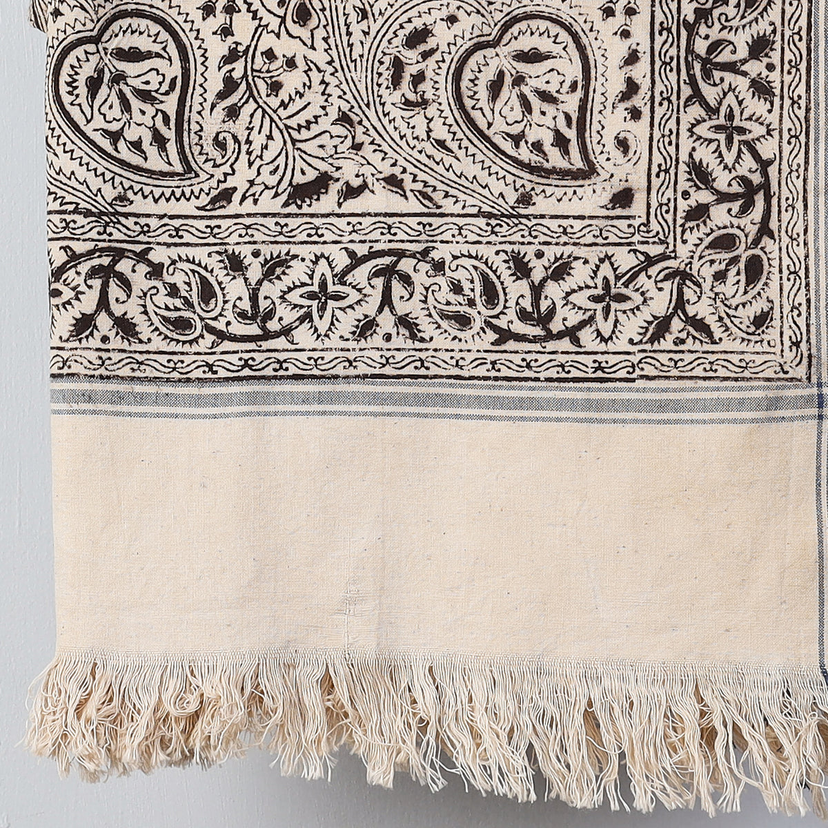 Pedana Kalamkari Block Printed Handloom Cotton Towel