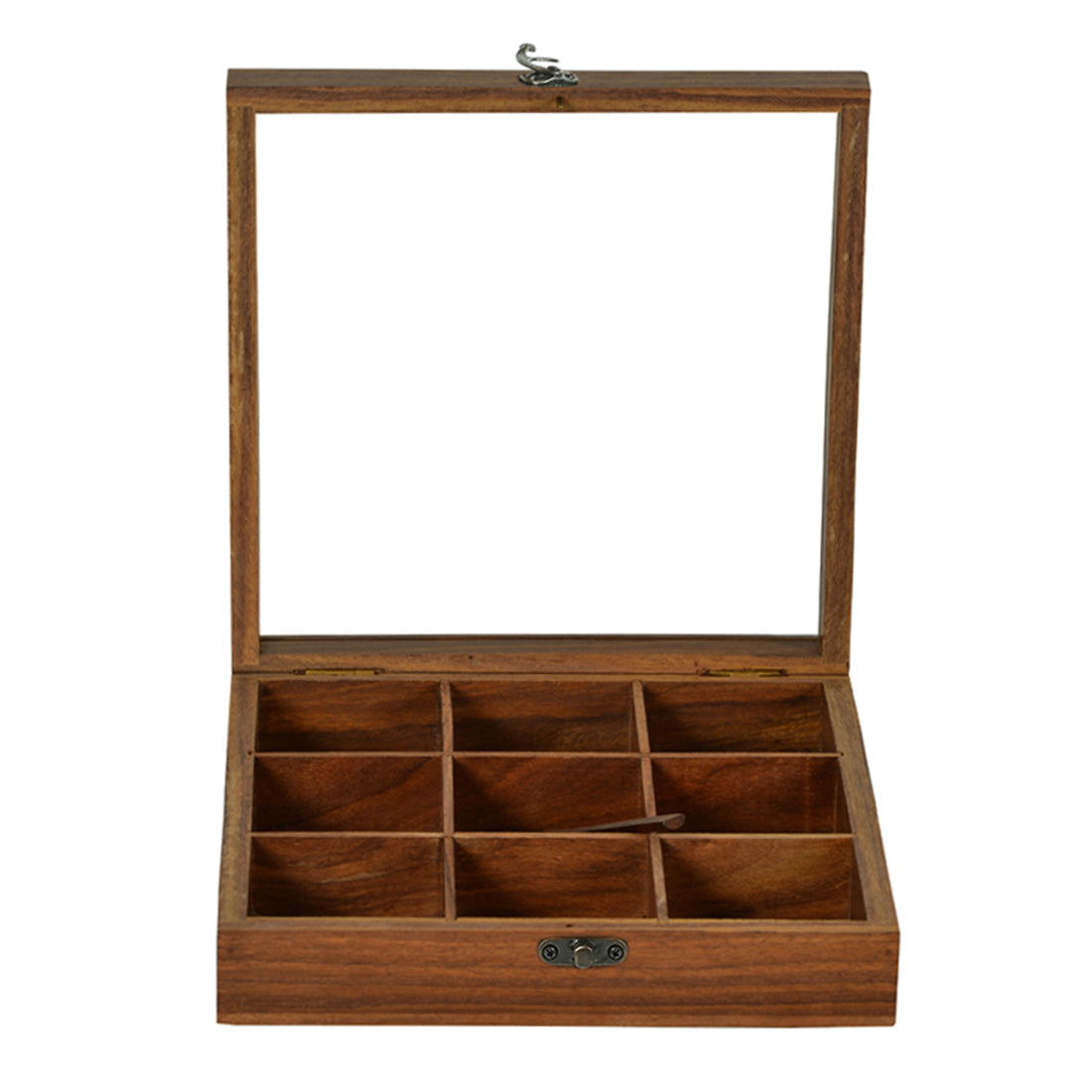 Spice Box With Spoon In Sheesham Wood