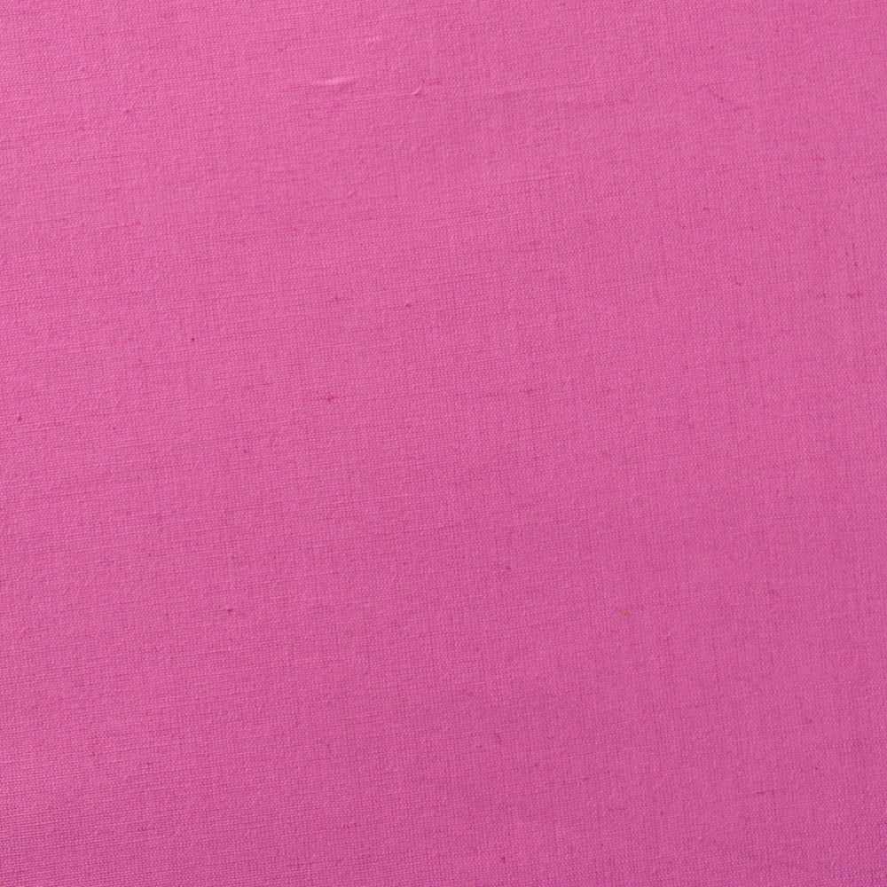 Taffy Pink - Pre Washed Plain Dyed Flex Cotton Fabric
