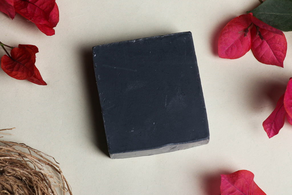 Bihra Handmade Natural Cold Soap  ( Charcoal & Clay )